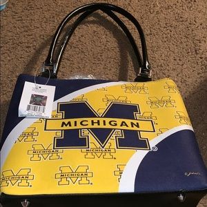 University of Michigan purse